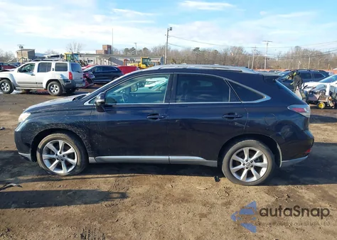 2010 Lexus Rx 350 z USA, uszkodzony, nr VIN 2T2BK1BA4AC005204